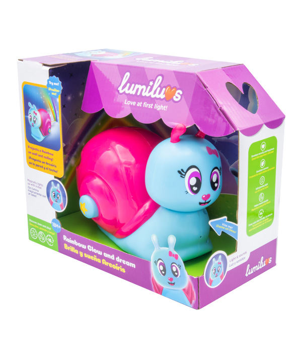 LUMILUVS LUCE NOTTE A FORMA DI LUMACA