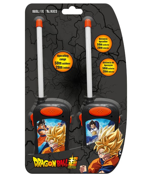DRAGON BALL WALKIE TALKIE (2.4G) DISTANZA 60M - 18X4,5X29C