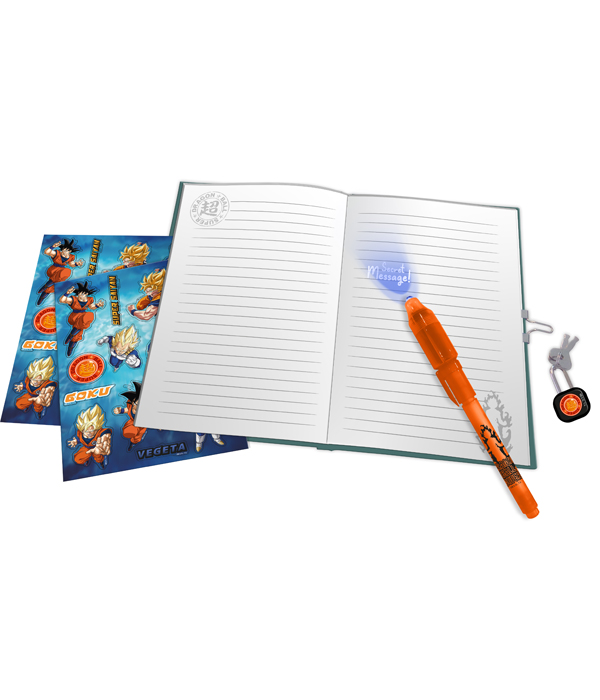 SET DIARIO SEGRETO DRAGON BALL CON DIARIO E PENNA MAGICA