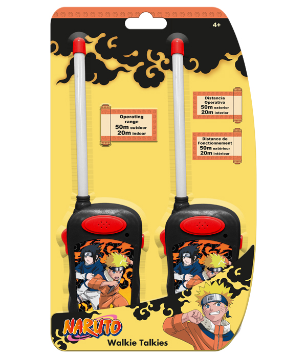 NARUTO WALKIE TALKIE (2.4G) 60M DISTANCE - 18X4.5X29CM