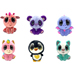 EYELUVES 14 CM PLUSH WITH SHAKE AND SPARKLE SNOW GLOBE EYES