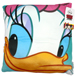 DAISY DUCK SQUARE PILLOW