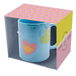 ORDEN GLÄNZENDE TASSE MIT GLITZER UND PERLE 