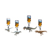 PORTACHIAVI JURASSIC WORLD DOMINION IN PVC 3D