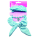 BARBIE PEARL BRACELET SET WITH PENDANT, ELASTIC BAND AND HAIR BAND 