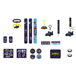 CALENDARIO DELL'AVVENTO BATWHEELS CON ACCESSORI, CLIP ON, SLAPBANDS 