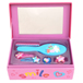 PEPPA PIG JEWELERY BOX WITH ACCESSORIES: BRUSH, 2 HAIR CLIPS, RING, 2 ELASTIC BANDS, HAIR TIE 