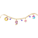 UNICORN ACADEMY BRACELET WITH METAL PENDANTS
