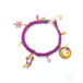BRACCIALE IN METALLO E CORDINO UNICORN ACADEMY