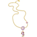 UNICORN ACADEMY HALSKETTCHEN AUS METALL MIT CHARM