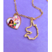 UNICORN ACADEMY HALSKETTE MIT 2 CHARMS