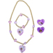 UNICORN ACADEMY SCHMUCKSET: 1 ARMBAND, 1 KETTE, 2 RINGE