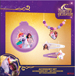 UNICORN ACADEMY SCHMUCKSET MIT POP UP BÜRSTE, 2 HAARSPANGEN 