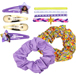 UNICORN ACADEMY SET: POUCH MIT HAARSCHMUCK