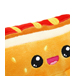 YUMMIES WURSTY DER HOT DOG PLÜSCH 22 CM