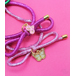 WICKED 4 ELASTIC BANDS WITH CHARMS