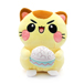 GATTO DIVERTENTE CON RISO - PELUCHE 25 CM