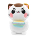 FUNNY CAT WITH SOUP - 25 CM PLUSH