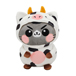 FUNNY CATS KUH PLÜSCH 21 CM