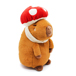 CAPYBARA MUSHROOM PLUSH 23CM