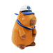 CAPYBARA CAPTAIN PLUSH 23CM
