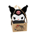 KUROMI BLACK HEART PLUSH 14 CM IN CARDBOARD POCKET