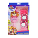 PAW PATROL GIRLS BRUSH AND PLUSH HAIRBAND SET - IN GIFT PACK