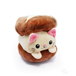 YUMMIE CATS KATZEN BRÖTCHEN PLÜSCH 13 CM IN BURGER PACKUNG