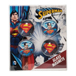 SUPERMAN 4 PIECE GLASS MAGNETS ON BACKER CARD