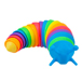 RAINBOW SLUG RAINBOW SNAIL FIDGET TOY 18 CM