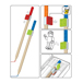 LEGO BUNTSTIFTE MIT TOPPER  12 FARBEN