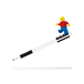 LEGO GELSTIFT MIT LEGOFIGUR  FARBE: SCHWARZ 