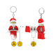 LEGO® Santa Claus Schlüsselanhänger mit Taschenlampe