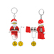 LEGO® Santa Claus Schlüsselanhänger mit Taschenlampe