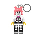 LEGO®  Skelettmädchen Schlüsselanhänger mit Taschenlampe