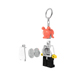 LEGO® Skelettmädchen Schlüsselanhänger mit Taschenlampe