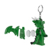 LEGO® MINIFIGURES™ KEYLIGHT: HELLGRÜNES DRACHENMÄDCH