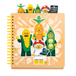 LEGO® MINIFIGUREN TAB-NOTIZBUCH BAUERNMARKT