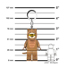 LEGO® MINIFIGURINES™ T-REX KOSTÜM-FAN KEYLIGHT