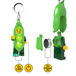 LEGO® MINIFIGURES™ ERBSENSCHOTEN-KOSTÜM-MÄDCHEN KEYLIGHT
