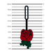 LEGO® BAGTAG BOTANICALS ROSE