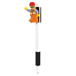LEGO GELSTIFT MIT LEGOFIGUR  FARBE: SCHWARZ 