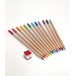 LEGO BUNTSTIFTE MIT TOPPER  12 FARBEN