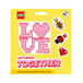 LEGO® MINIFIGUREN™ AUFKLEBER VALENTINSBAUEN