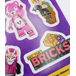 LEGO® FORTNITE® AUFKLEBER: HIT THE BRICKS