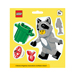 LEGO® MINIFIGURES™ AUFKLEBER WASCHBÄR