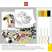 LEGO® SCHREIBWAREN-KREATIVITÄTSSET – TIERE 3-1