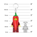 LEGO® MINIFIGURES™ KEYLIGHT: CHILI-KOSTÜM