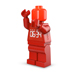 LEGO® TIME BY IQHK WECKER MINIFIGUR ROT
