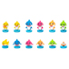 BABY SHARK STAMP WITH 3D FIGURE IN BLINDPACK 8X2X14 CM